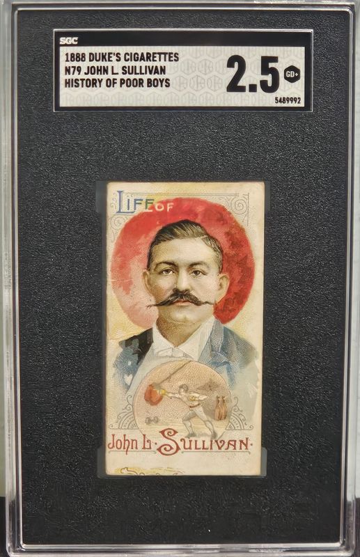 1888 N79 John L. Sullivan SGC 2.5