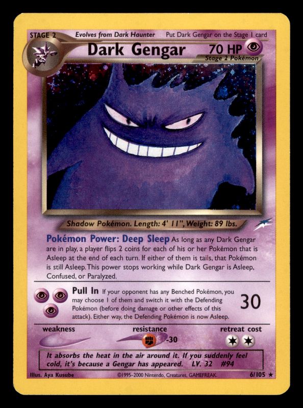 Dark Gengar 6/105 LP
