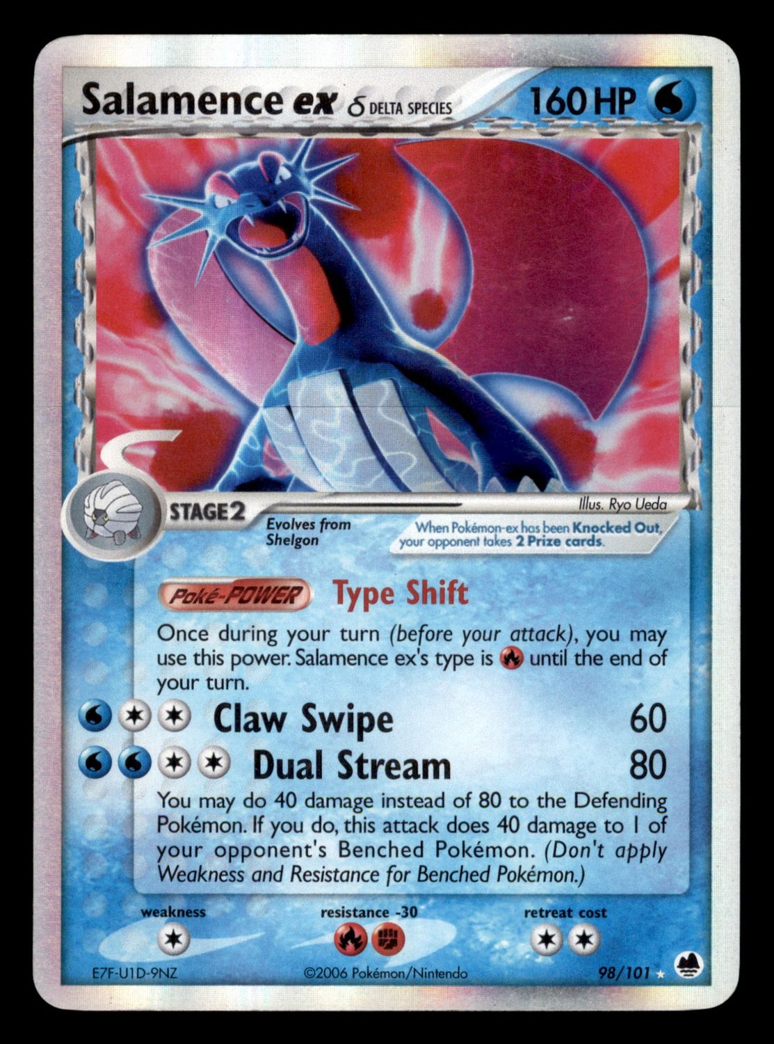 Salamence EX 98/101 MP/HP