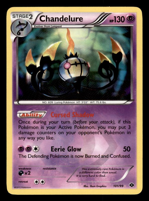 Chandelure 101/99 NM