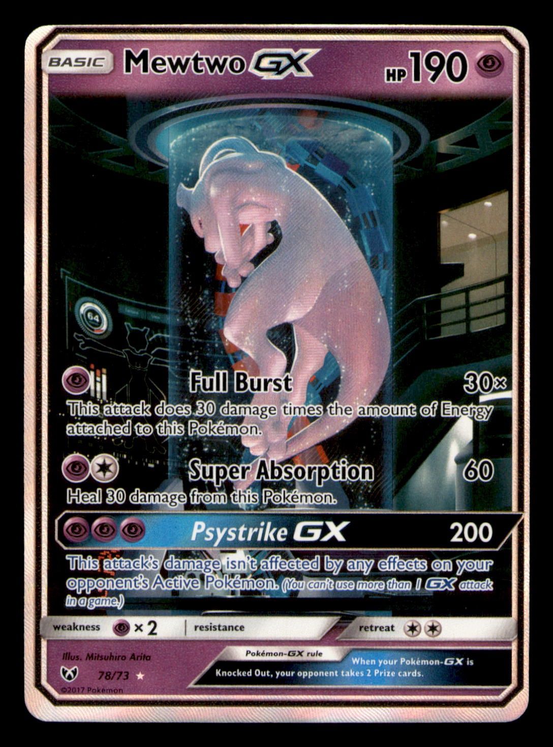 Mewtwo GX 78/73 NM/MT