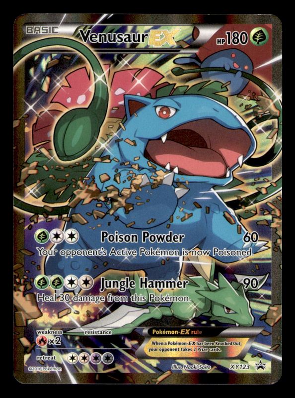 Venusaur EX XY123 NM/MT