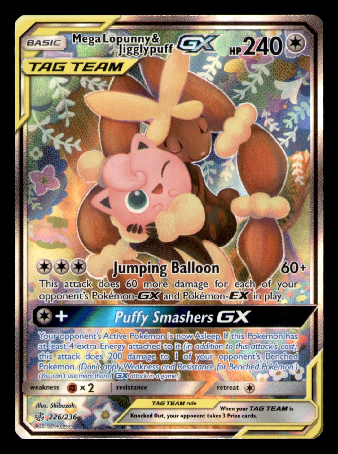 Mega Lopunny &amp; Jigglypuff 226/236 MINT