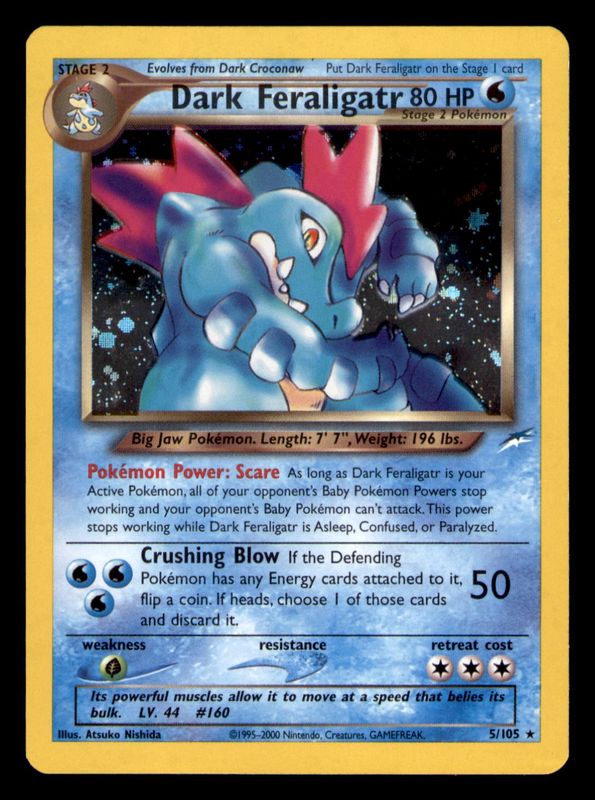 Dark Feraligatr 5/105 NM
