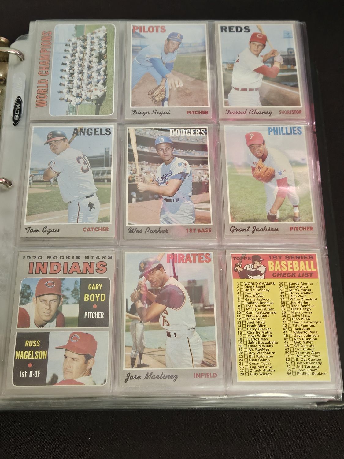 1970 Topps Baseball Complete Set