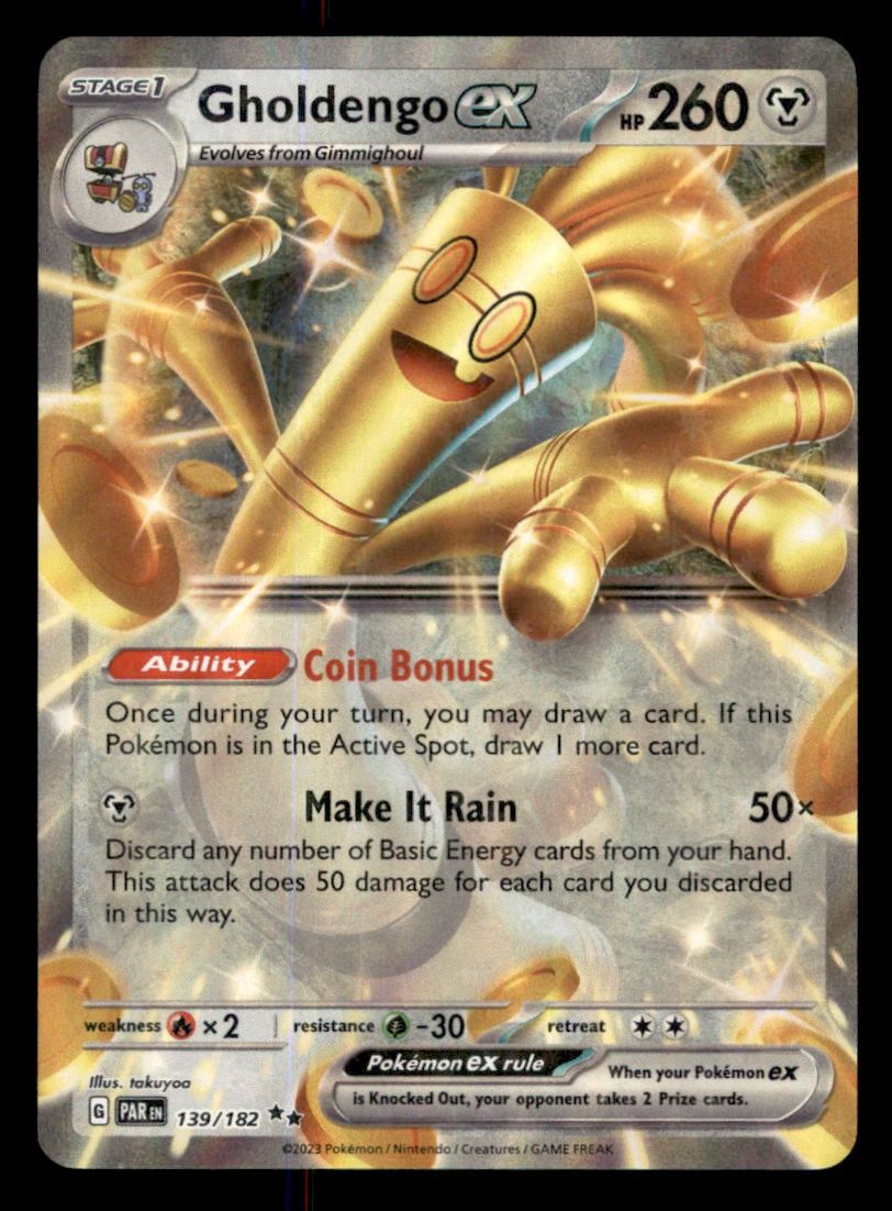 Gholdengo EX 139/182 MINT
