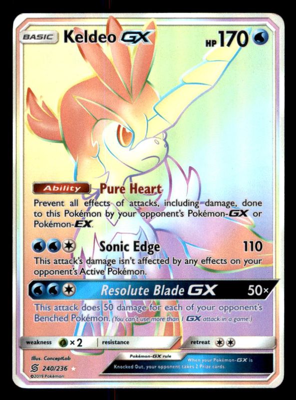 Keldeo GX 240/236 NM/MT