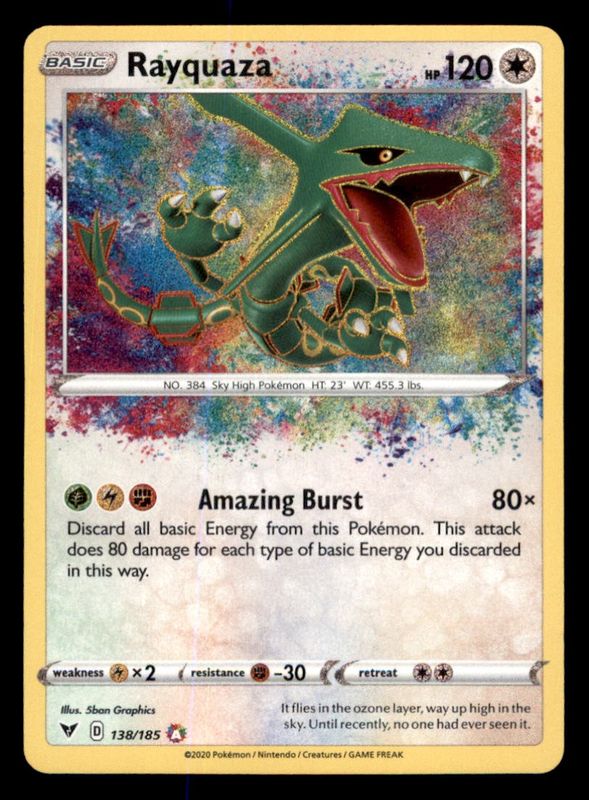 Rayquaza 138/185 NM/MT