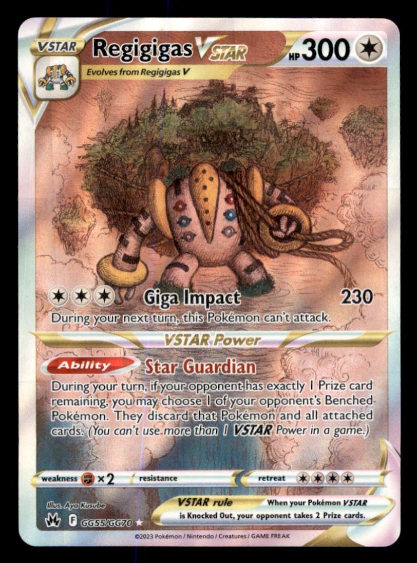 Regigigas VStar GG55/GG70 MINT
