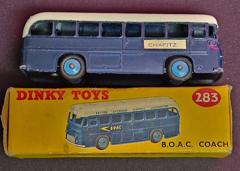 Dinky Toys #283 B.O.A.C Coach W/Box