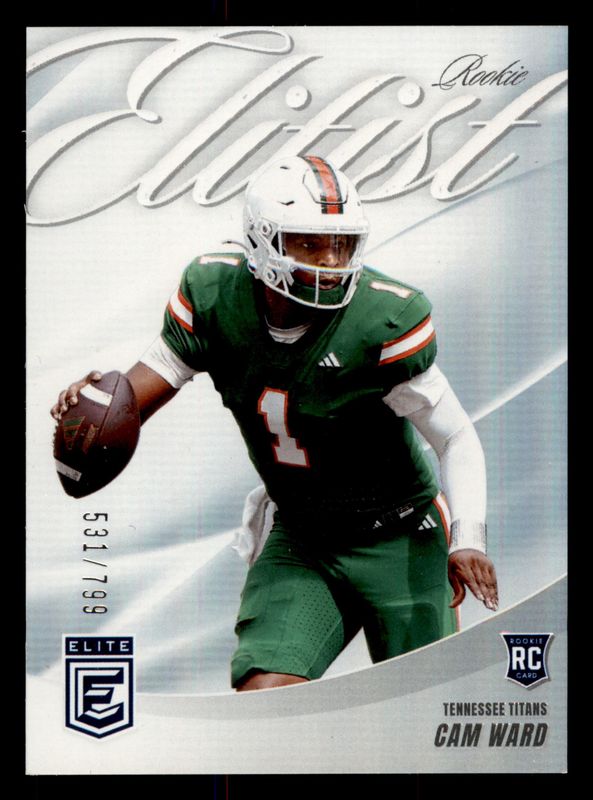 2025 Donruss Elite Elitest Cam Ward 531/799