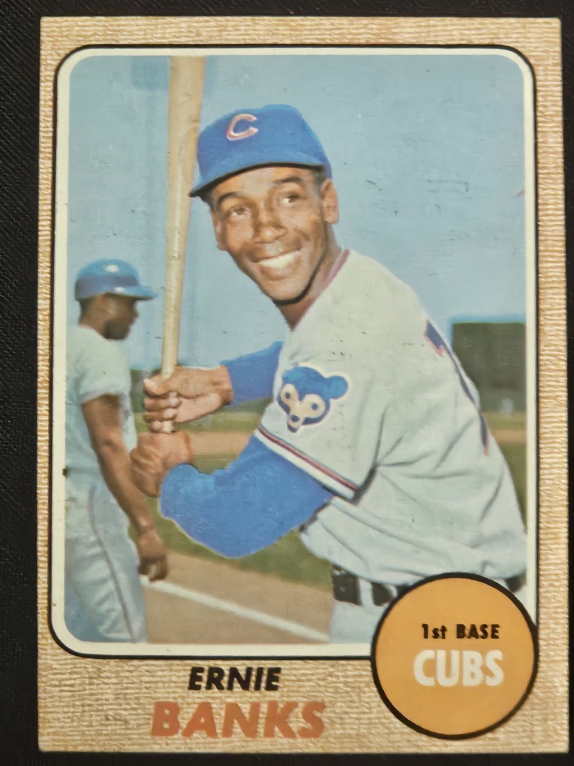 1968 Topps 355 Ernie Banks VG/EX