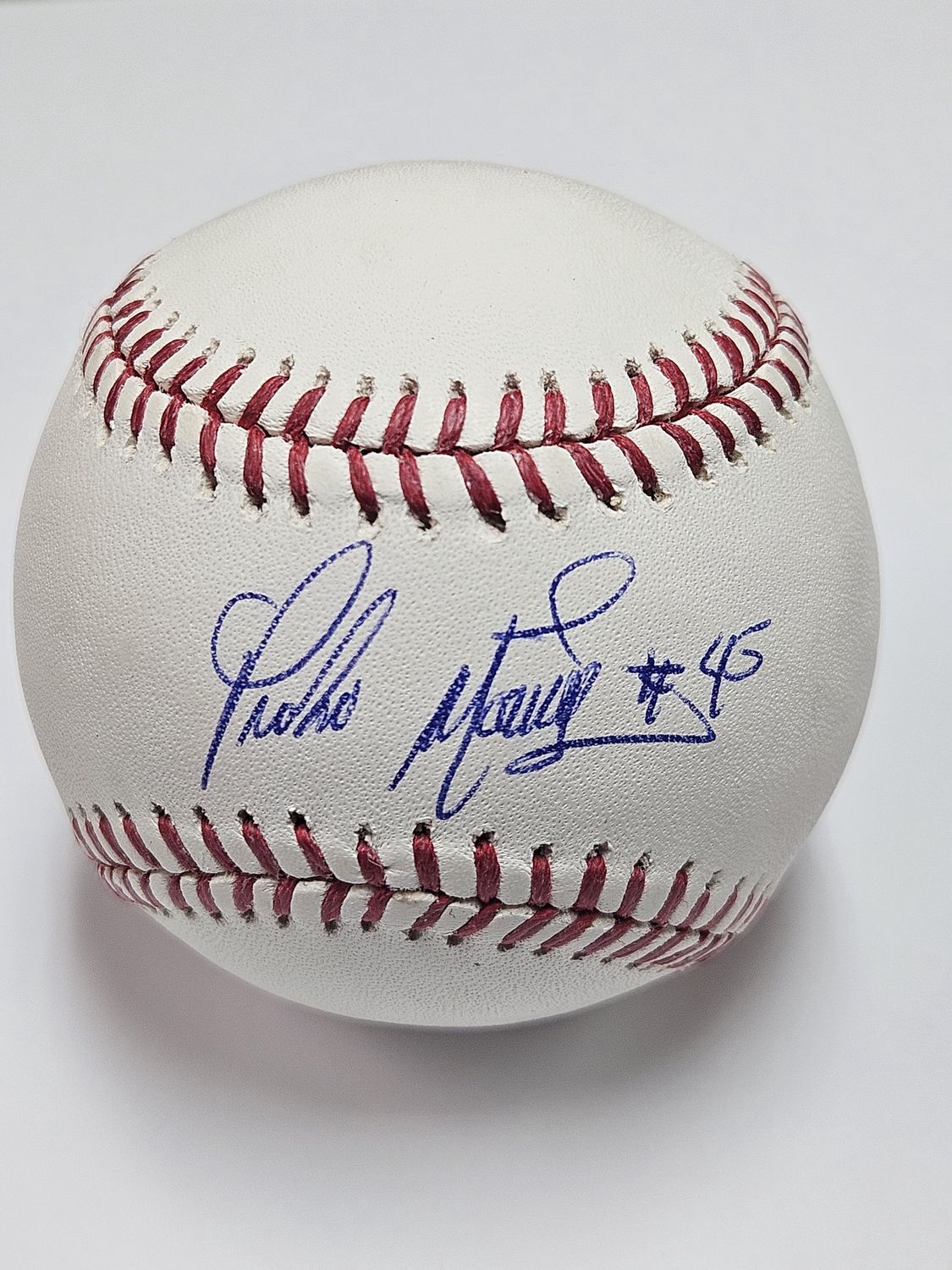 Pedro Martinez Single Signed Baseball PSA