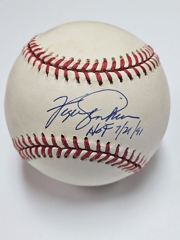 Fergie Jenkins Single Signed Baseball No Cert
