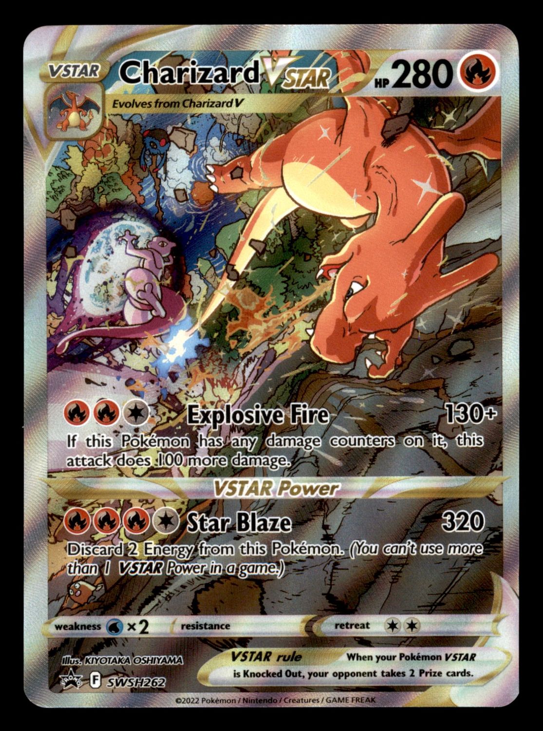 2022 Charizard VSTAR Promo SWSH262 Sword &amp; Shield NM