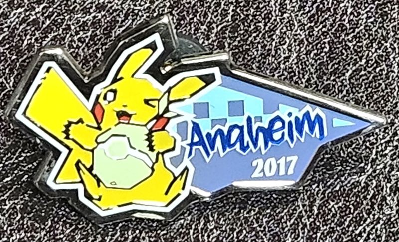 2017 Pokemon Pin Anaheim Pikachu 2017
