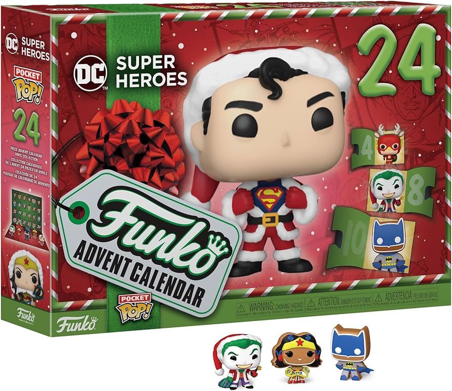 Funko Pop DC Super Heroes Advent Calendar