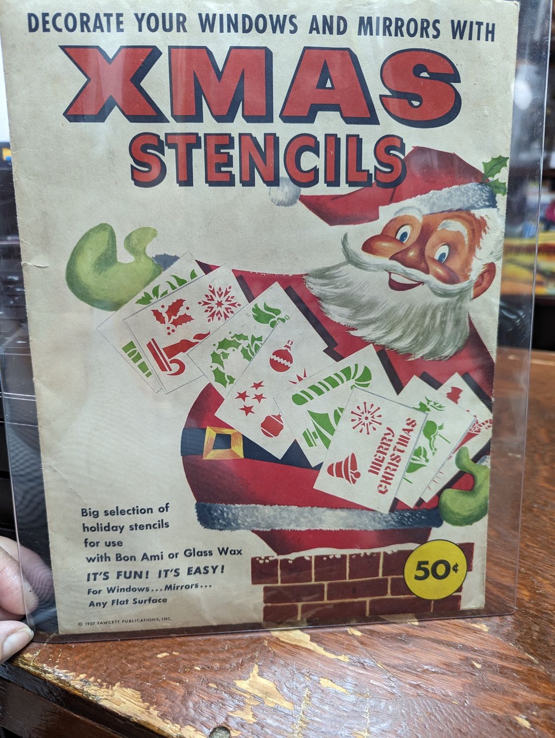 1957 Christmas Stencils