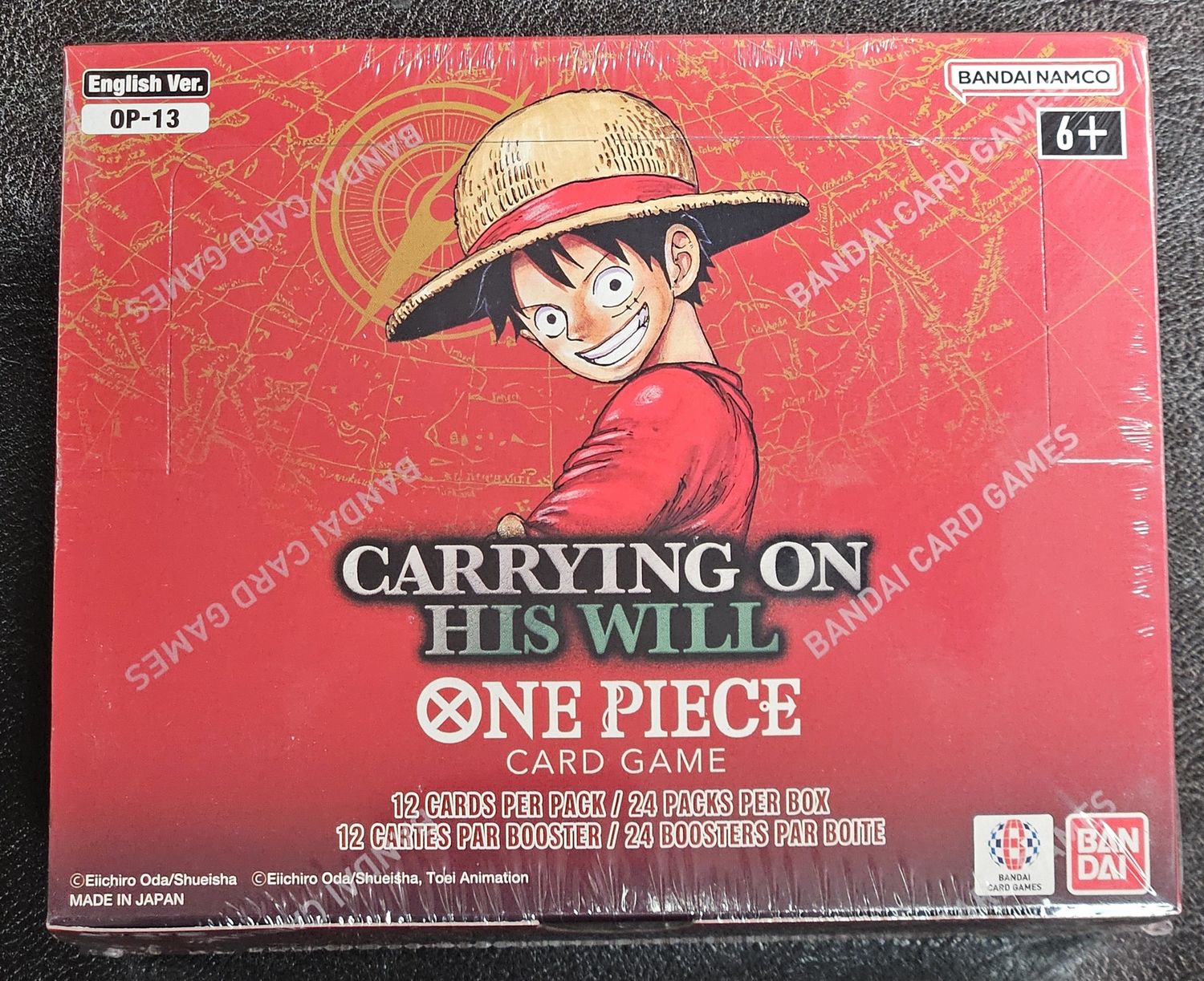 One Piece Carrying On His Will Booster Box