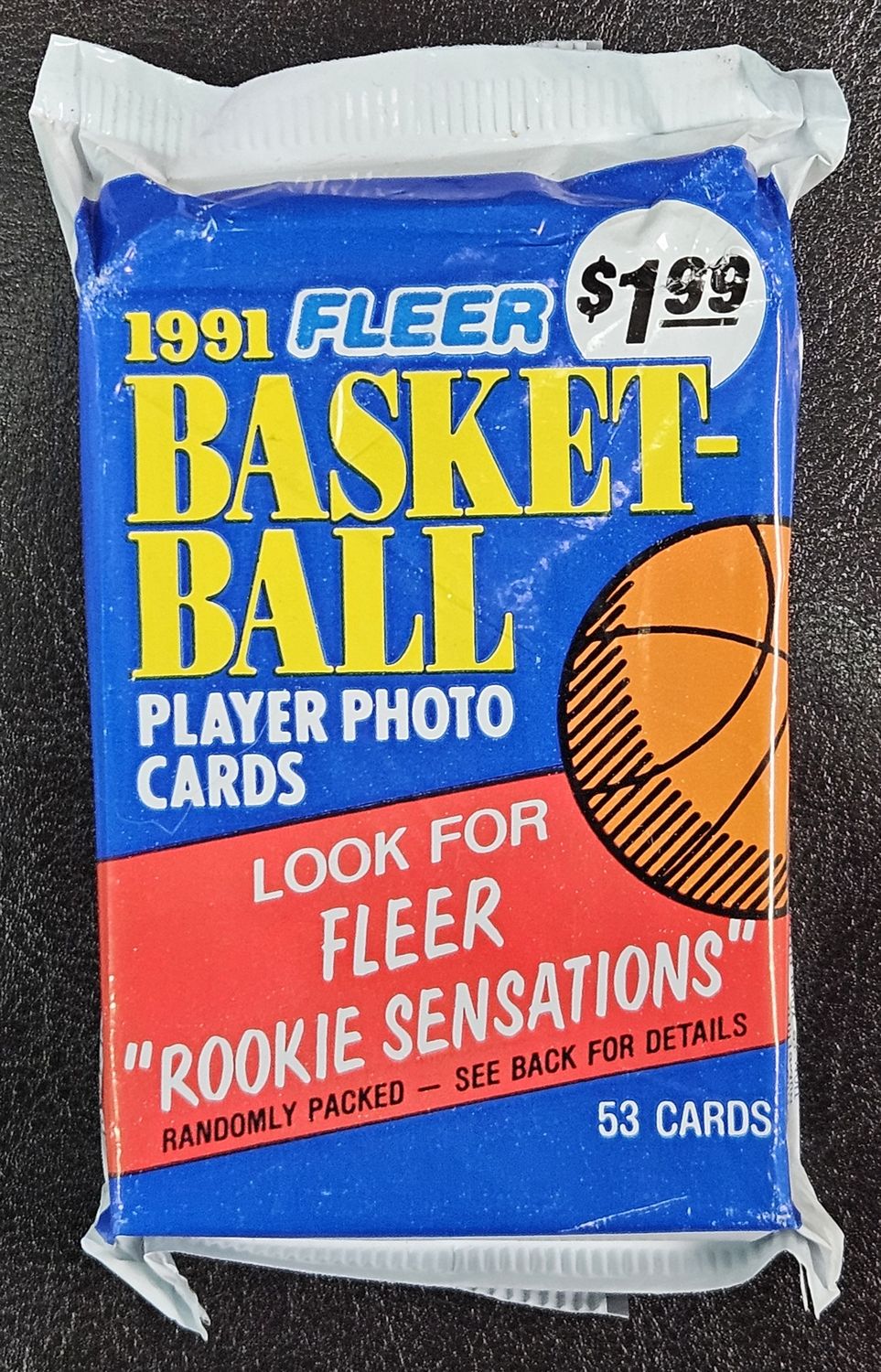 1991 Fleer Basketball Jumbo Pack
