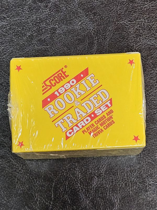 1990 Score Rookies and Traded Complete Set