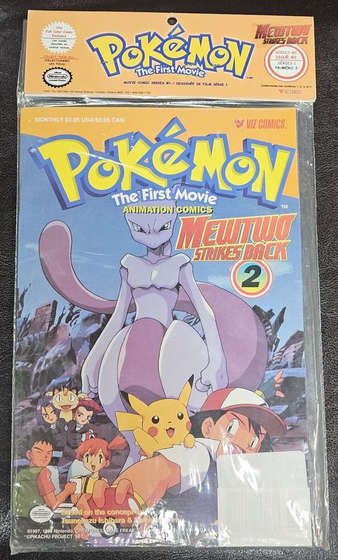 Pokemon Movie Mewtwo Comic Sealed