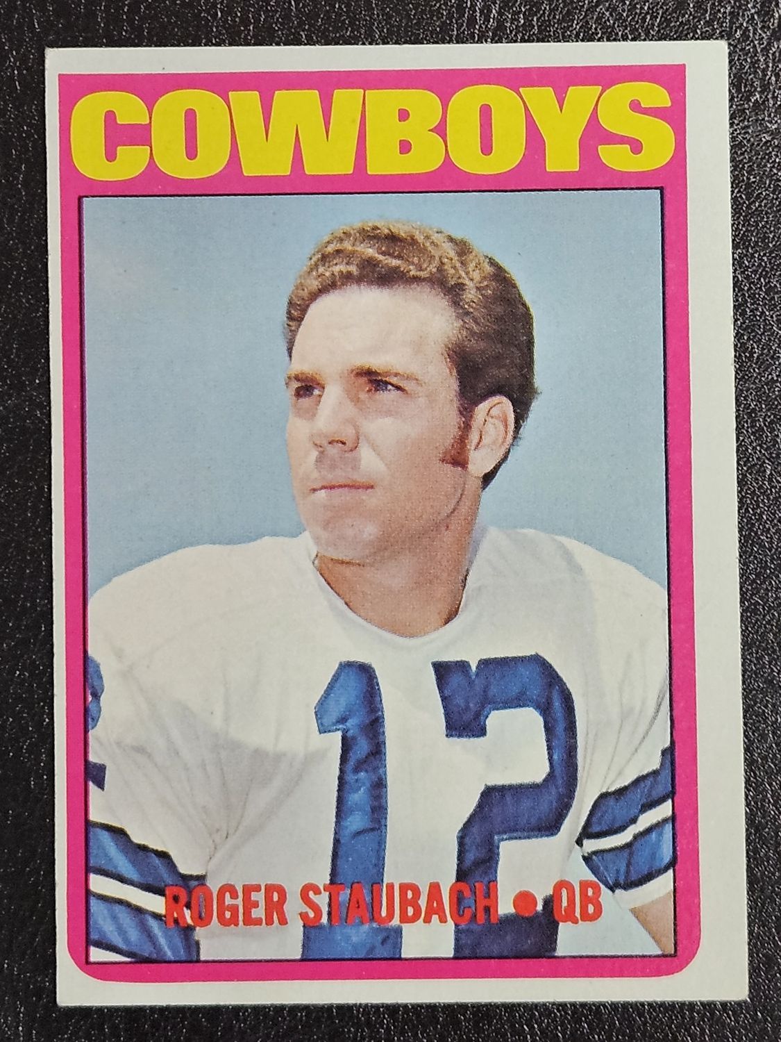 1972 Topps #200 Roger Staubach VG