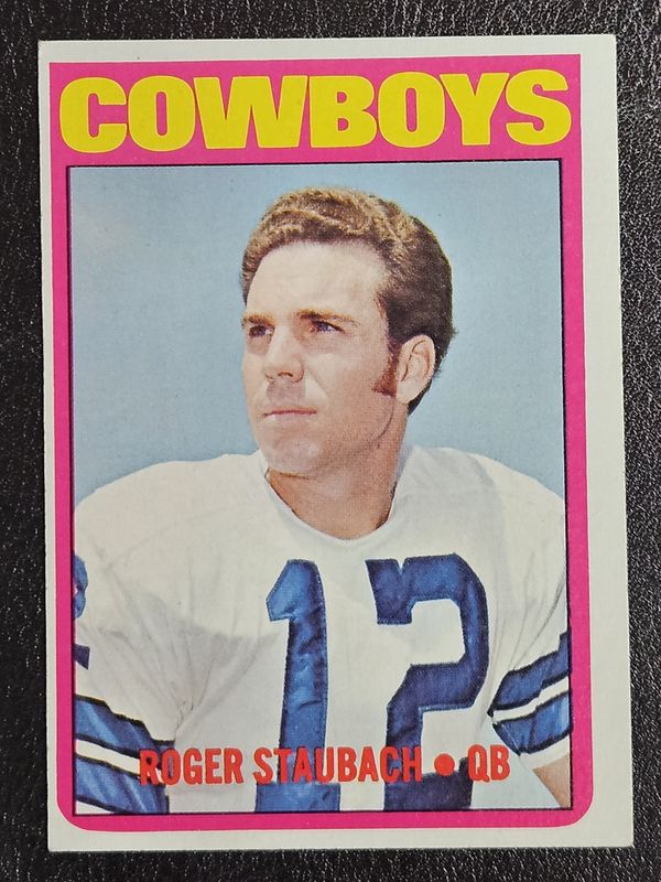 1972 Topps #200 Roger Staubach VG
