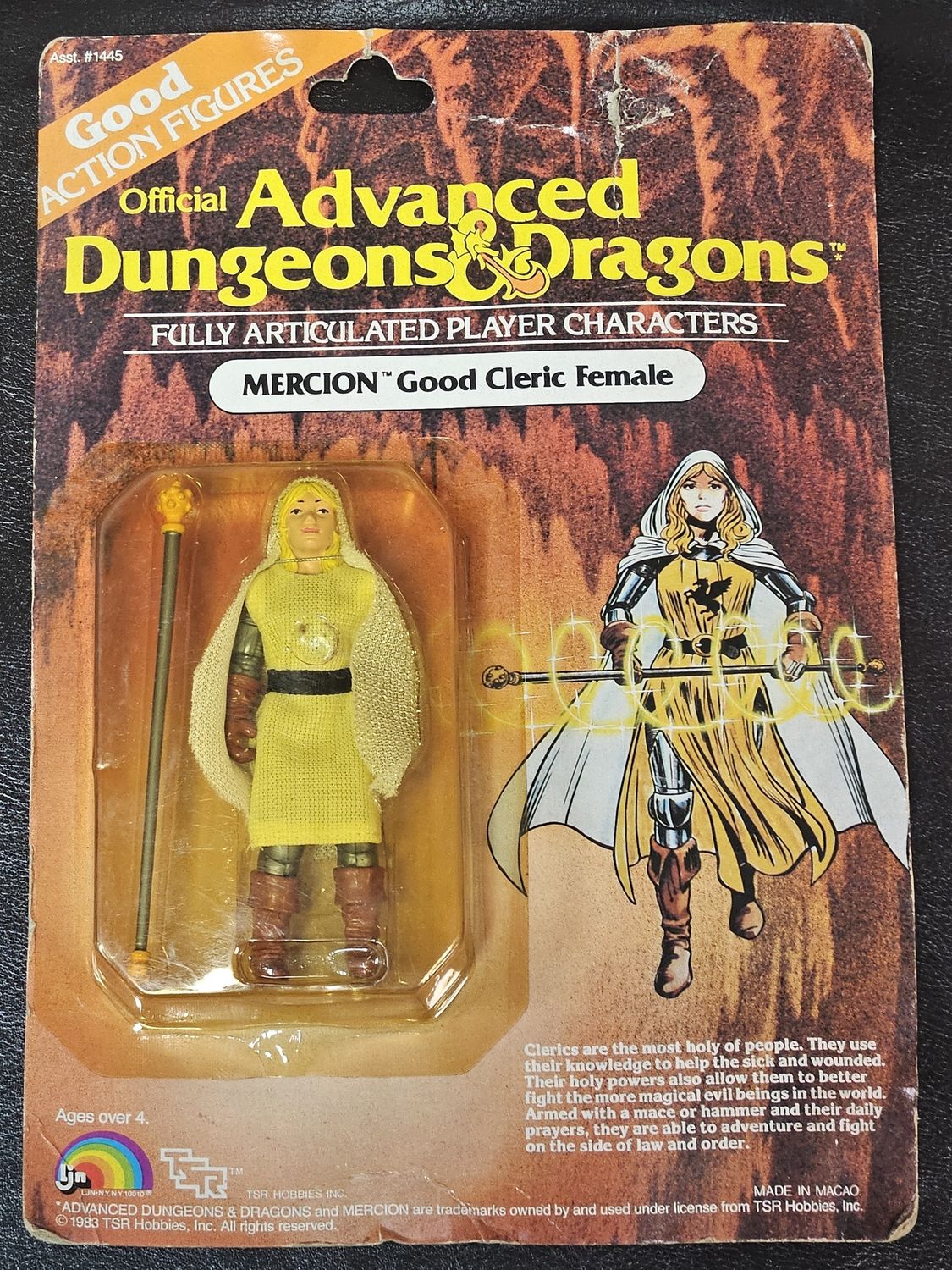 Advanced D&amp;D Mercion Action Figure on Card