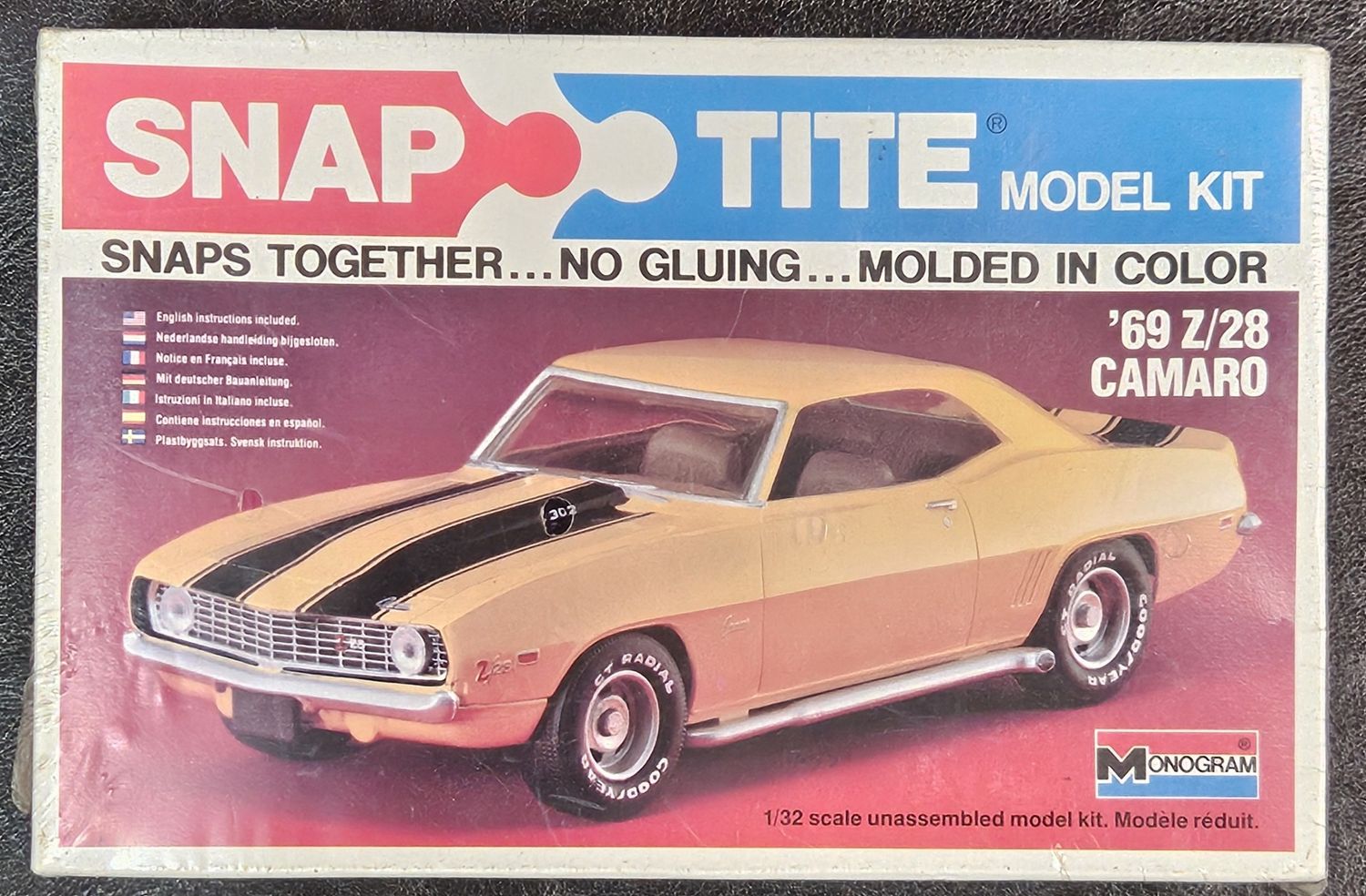 Snap Tite Model Kit 1969 Camaro