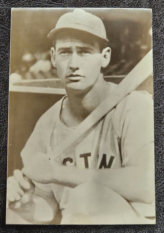 1950s Ted Williams Real Photo Postcard