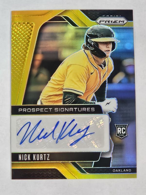 2025 Prizm Prospect Signatures Nick Kurtz 10/10
