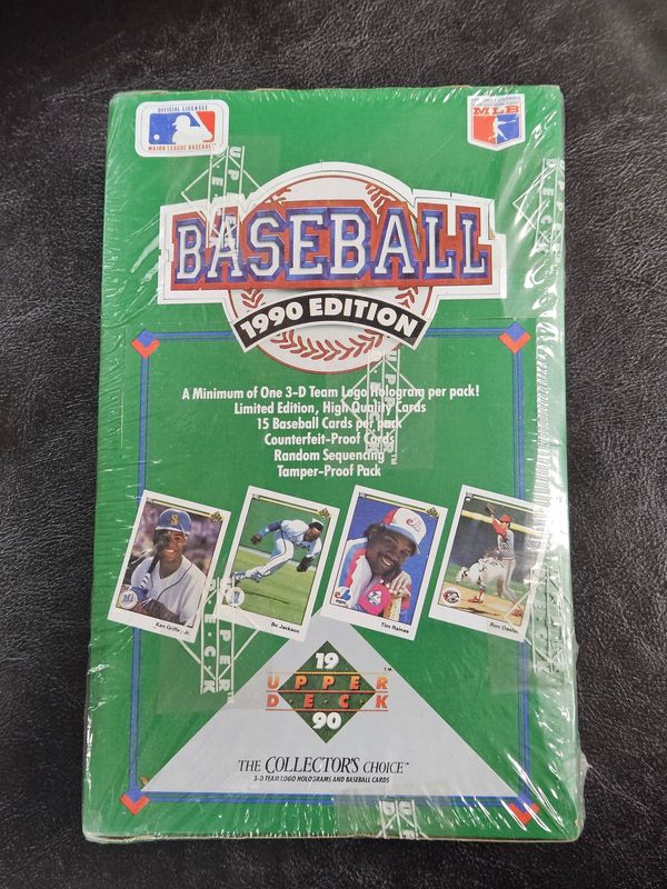 1990 Upper Deck Baseball Factory Sealed Unopened Box