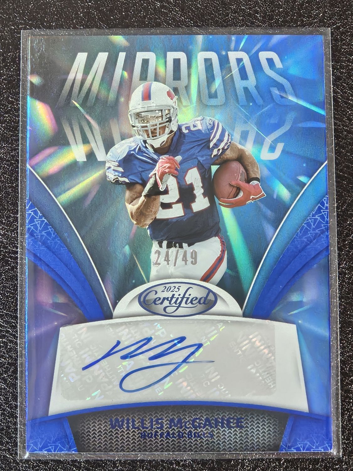 2025 Certified Mirrors Willis McGahee Auto /49