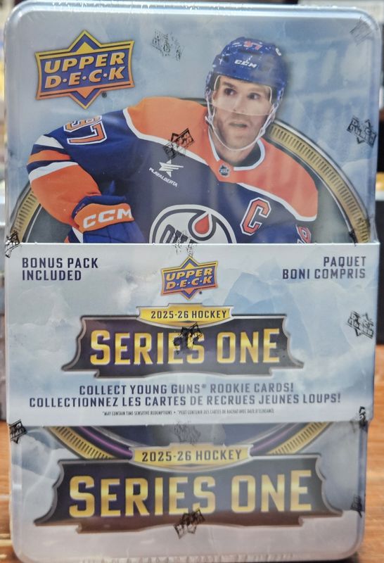 2025-26 Upper Deck Series 1 Tin