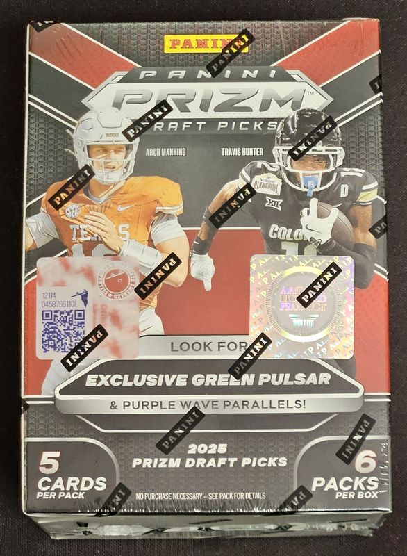 2025 Prizm Draft Football Blaster Box