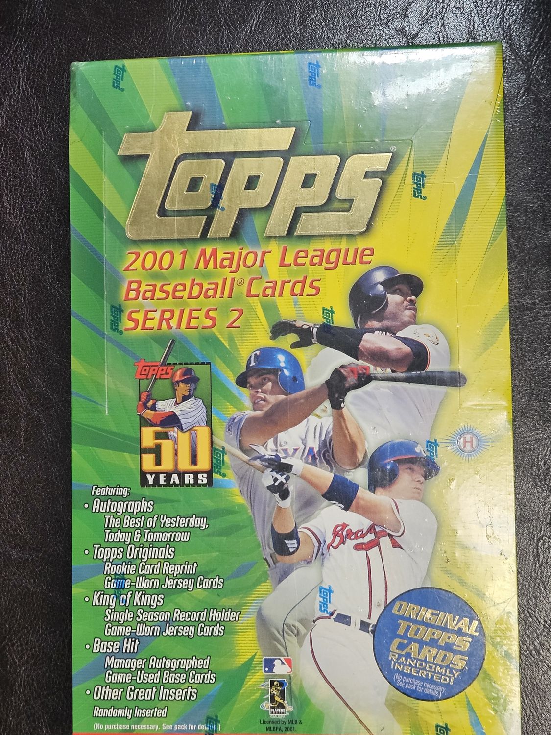2001 Topps Series 2 Unopened Box