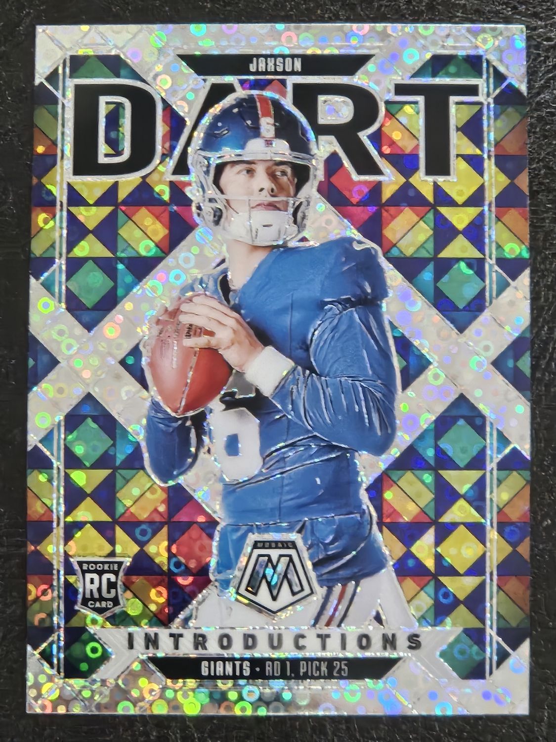 2025 Mosaic Introductions Jaxson Dart Silver Prizm