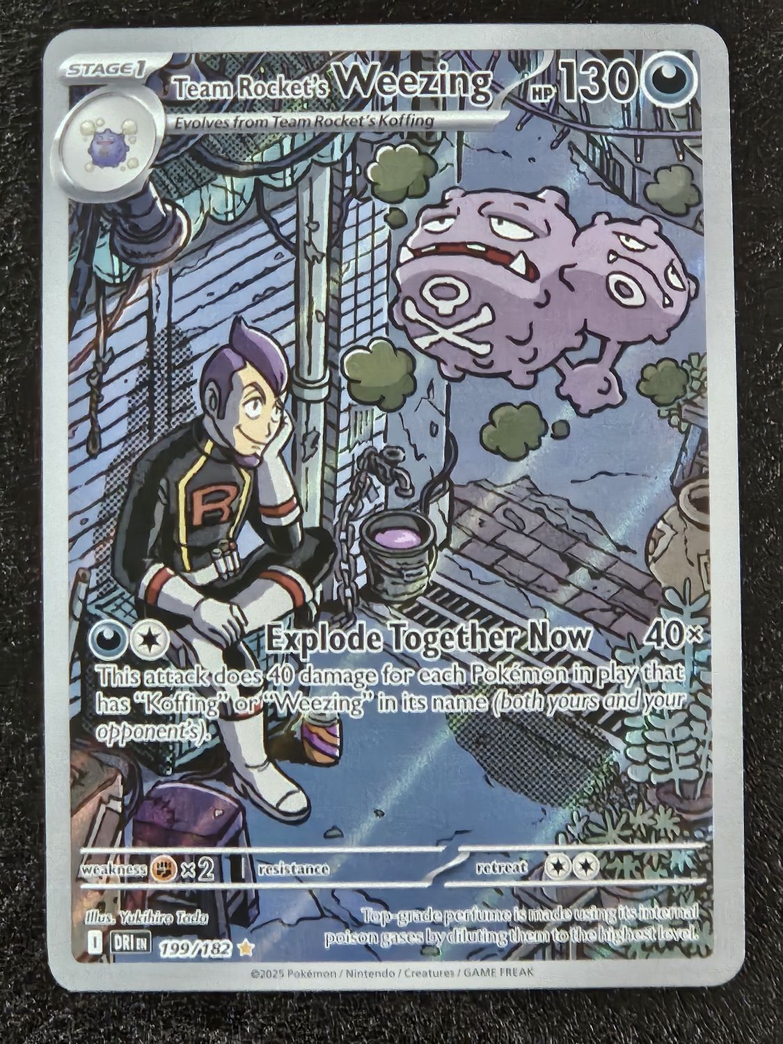 Team Rocket’s Weezing 199/182 Destined Rivals