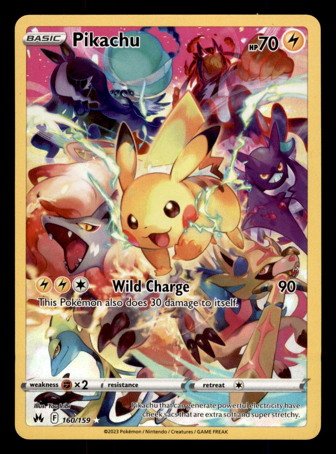 Pikachu 160/159 Crown Zenith