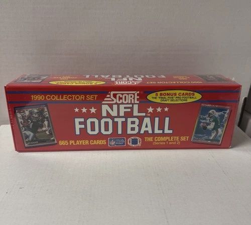 1990 Score Football Factory Sealed Set