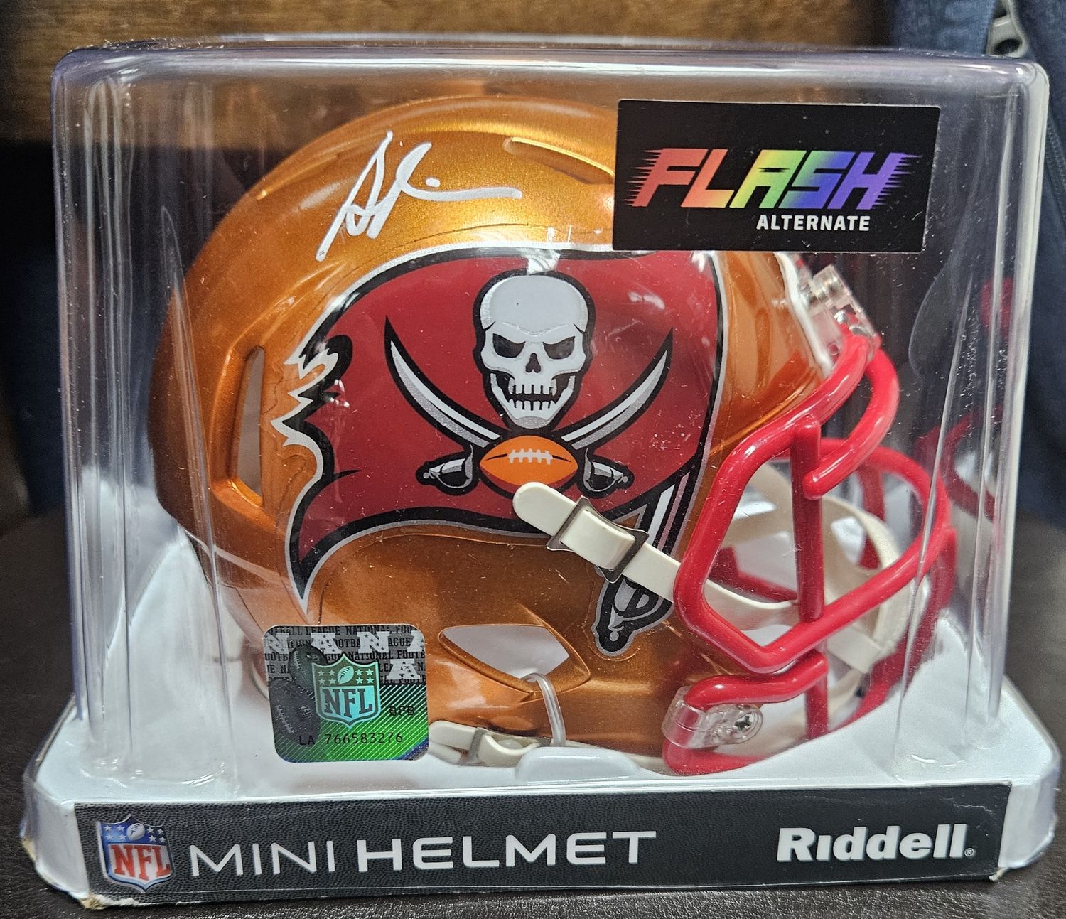 Simeon Rice Signed Mini Helmet