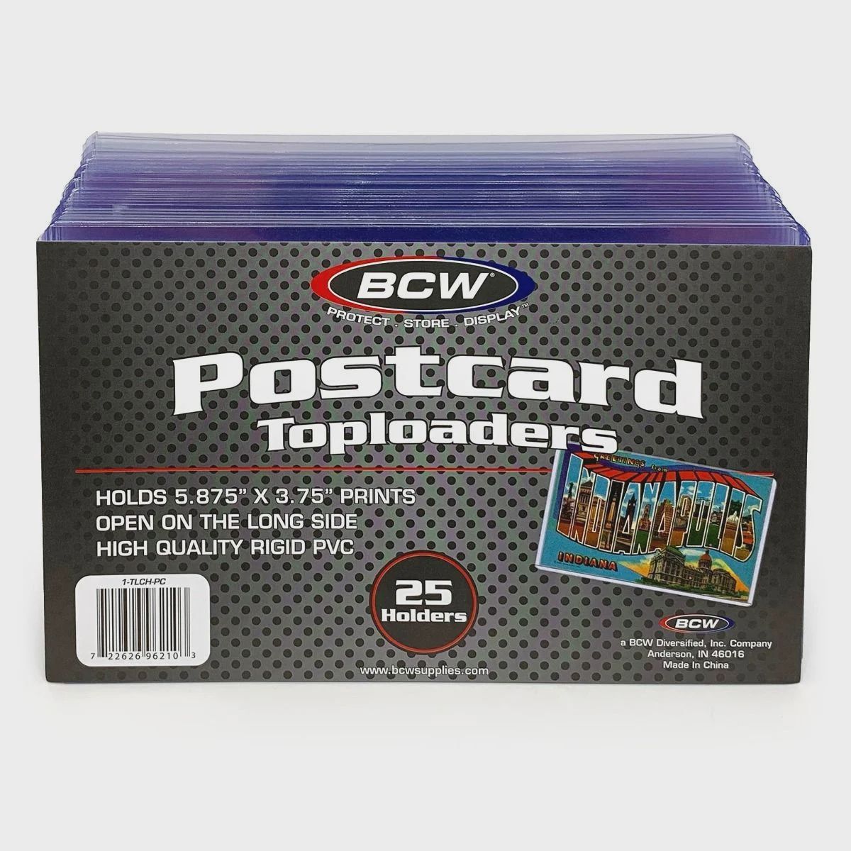 Post Card Top Loaders 25Ct
