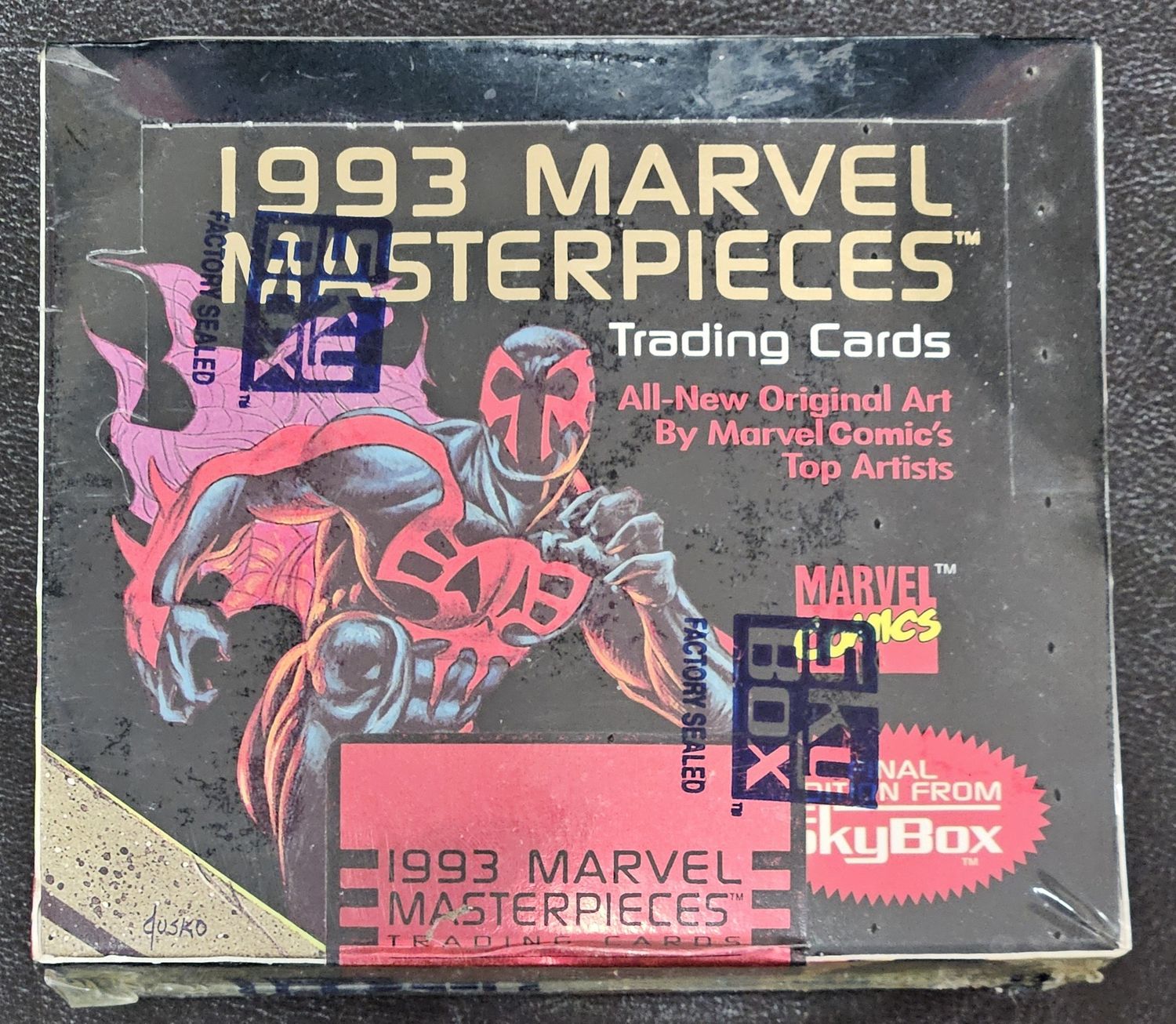 1993 Skybox Marvel Masterpieces Unopened Box