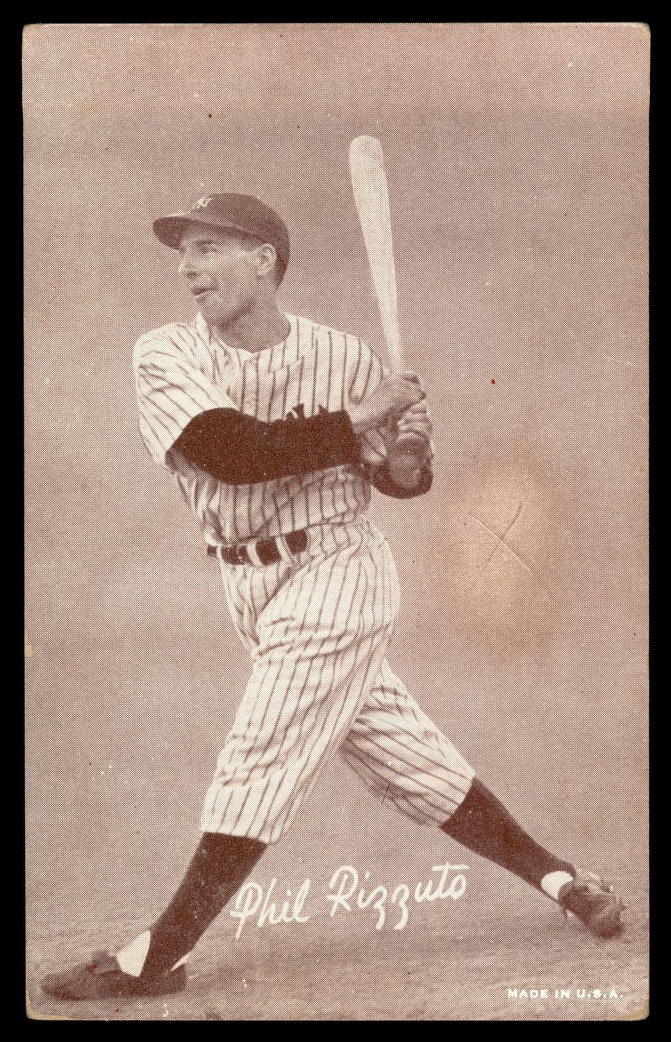 1947-66 Exhibit Card Phil Rizzuto