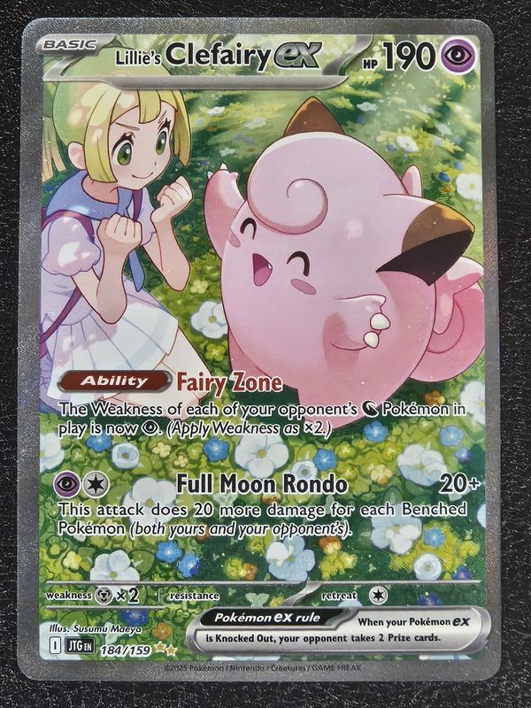 2025 Lillie's Clefairy Jrny Together 184/159