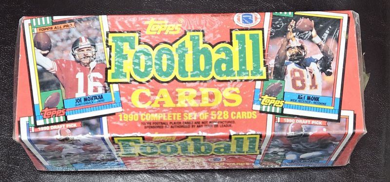 1990 Topps Football Factory Sealed Set