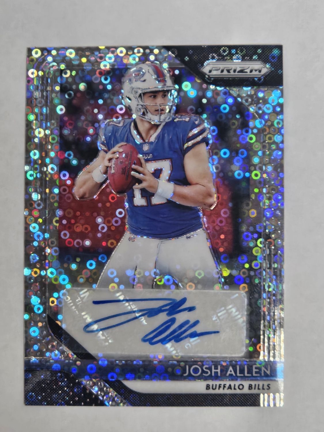 2018 Prizm Disco RA-JA Josh Allen Rookie Auto