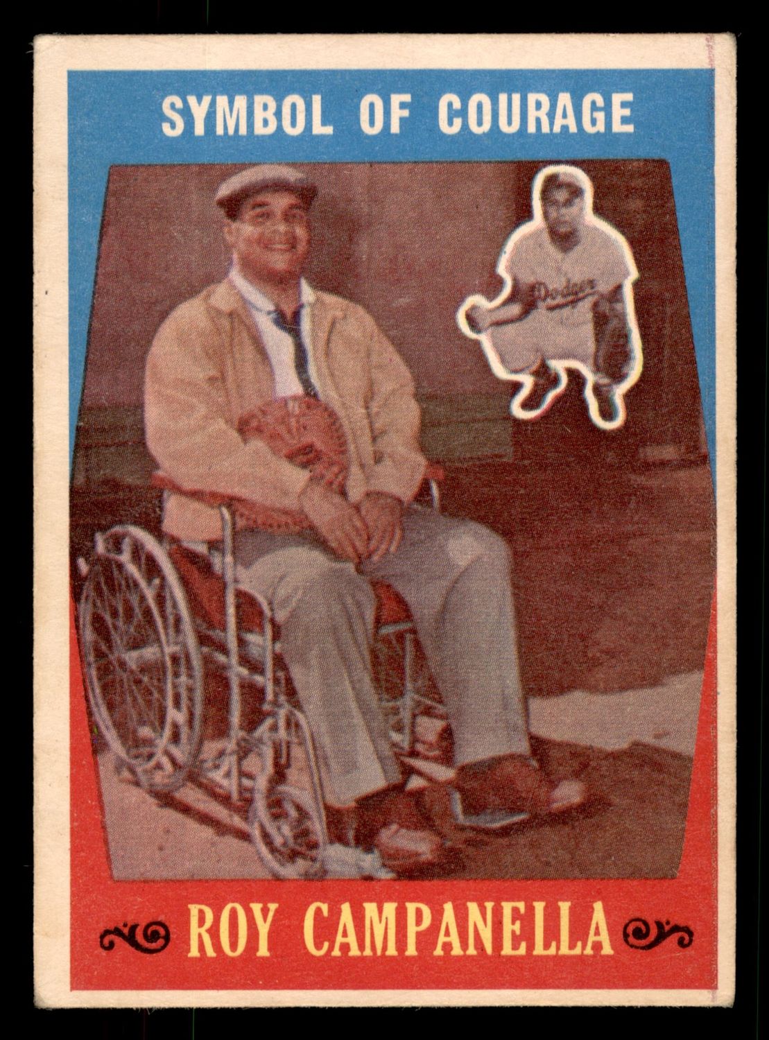 1959 Topps #550 Roy Campanella G/VG