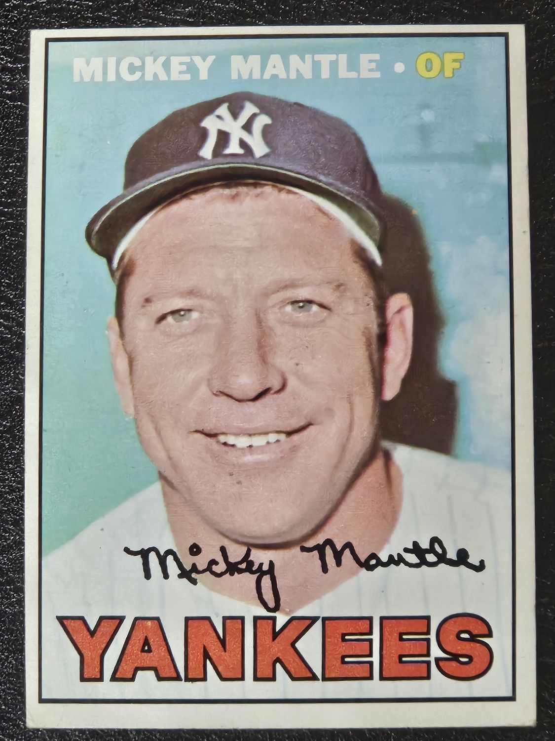 1967 Topps #150 Mickey Mantle EX